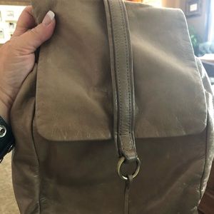 Leather Hobo international purse